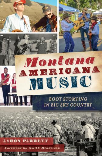 Portada del libro «Montana Americana Music», de Aaron Parrett