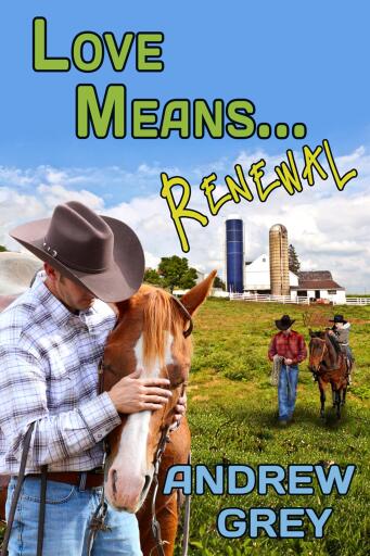 Portada del libro «Love Means... Renewal», de Andrew Grey
