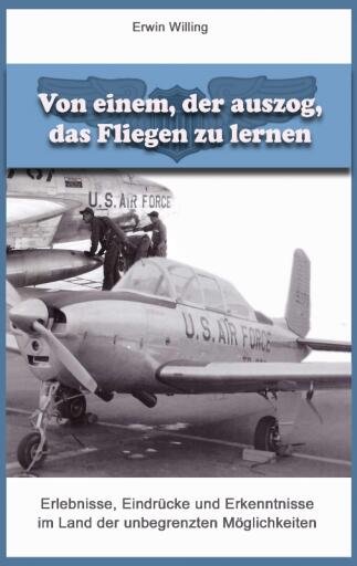 Portada del libro «Von einem, der auszog, das Fliegen zu lernen», de Erwin Willing