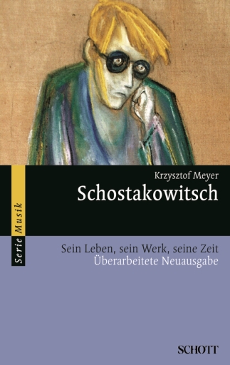 Portada del libro «Schostakowitsch», de Krzysztof Meyer