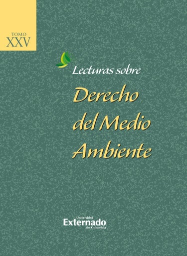 Lecturas sobre derecho del medio ambiente. Tomo XXV imagen de portada