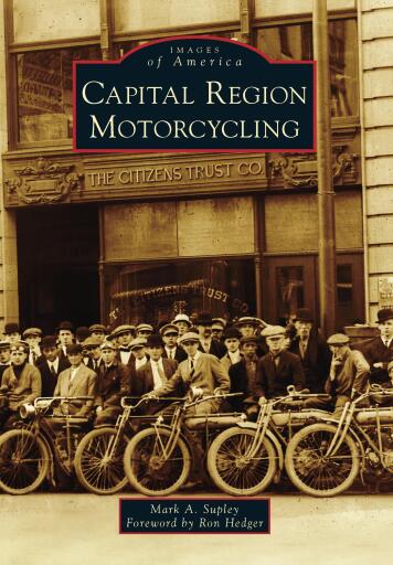 Portada del libro «Capital Region Motorcycling», de Mark A. Supley