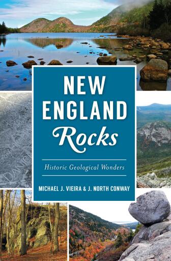 Portada del libro «New England Rocks», de Michael J. Vieira & J. North Conway