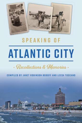 Portada del libro «Speaking of Atlantic City», de Janet Robinson Bodoff, Leesa Toscano