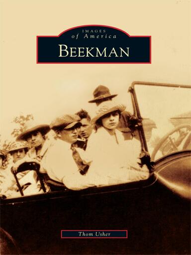 Portada del libro «Beekman», de Thom Usher