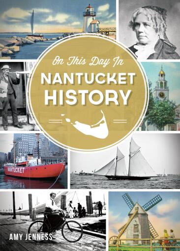 Portada del libro «On This Day in Nantucket History», de Amy Jenness