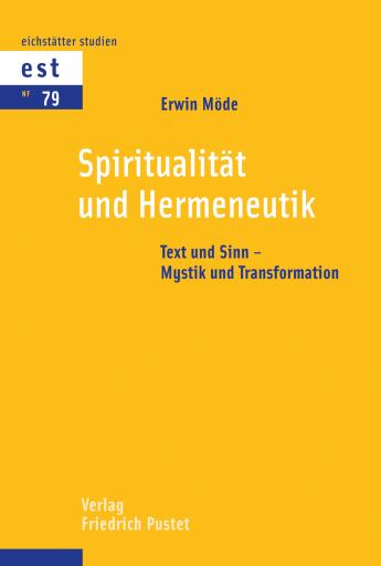 Portada del libro «Spiritualität und Hermeneutik», de Erwin Möde