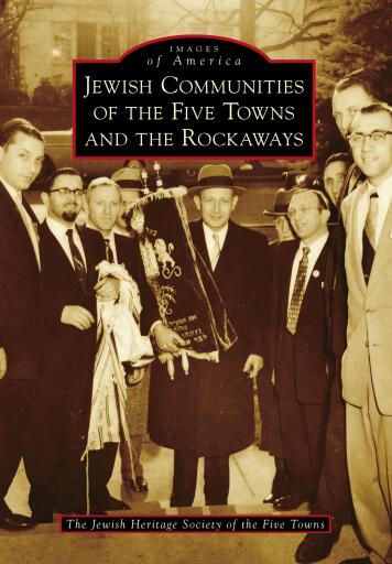 Portada del libro «Jewish Communities of the Five Towns and the Rockaways», de The Jewish Heritage Society of the Five Towns