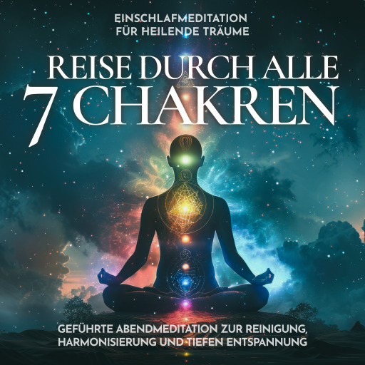 Einschlafmeditation für heilende Träume - Reise durch alle 7 Chakren