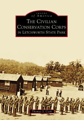 Portada del libro «The Civilian Conservation Corps in Letchworth State Park», de Thomas S. Cook