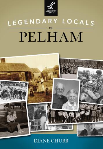 Portada del libro «Legendary Locals of Pelham», de Diane Chubb