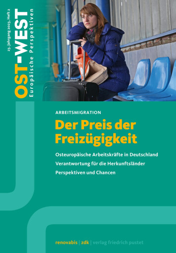 Portada del libro «Der Preis der Freizügigkeit»