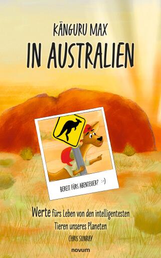 Portada del libro «Känguru Max in Australien», de Chris Sunray