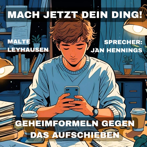 Portada del audiolibro «Mach jetzt Dein Ding!», de Malte Leyhausen