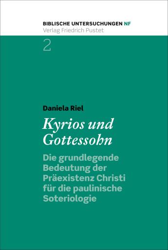Portada del libro «Kyrios und Gottessohn», de Daniela Riel