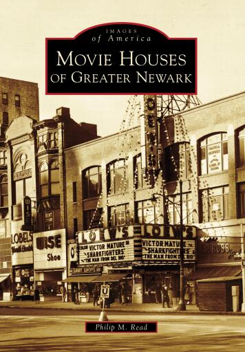 Portada del libro «Movie Houses of Greater Newark», de Philip M. Read