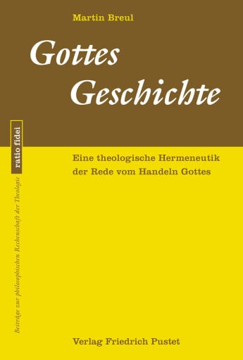 Portada del libro «Gottes Geschichte», de Martin Breul