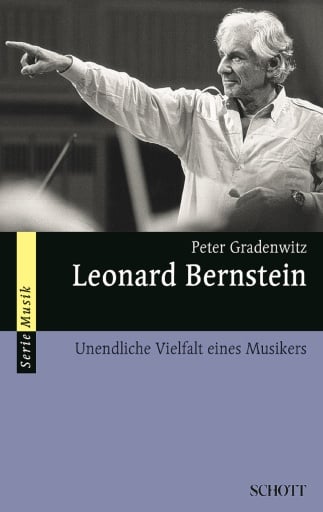 Portada del libro «Leonard Bernstein», de Peter Gradenwitz