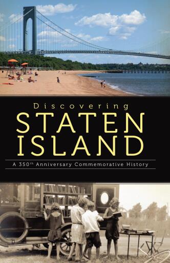 Portada del libro «Discovering Staten Island», de Staten Island 350 Anniversary Committee