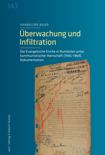Portada del libro «Überwachung und Infiltration», de Hannelore Baier