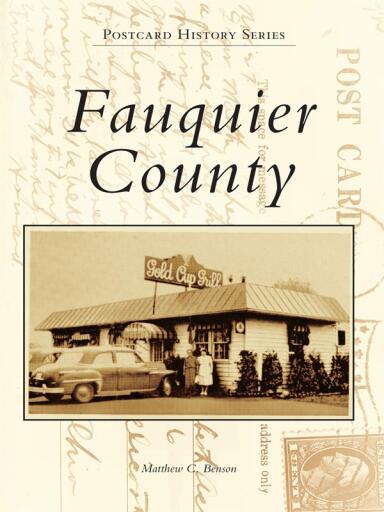 Portada del libro «Fauquier County», de Matthew C. Benson