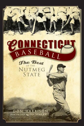Portada del libro «Connecticut Baseball», de Don Harrison