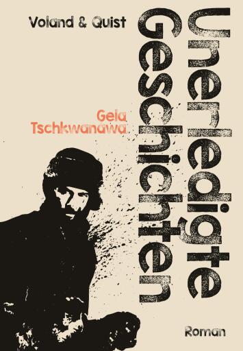 Portada del libro «Unerledigte Geschichten», de Gela Tschkwanawa