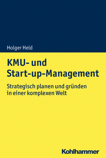 Portada del libro «KMU- und Start-up-Management», de Holger Held
