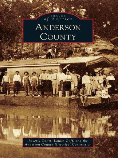 Portada del libro «Anderson County», de Beverly Odom, Anderson County Historical Commission