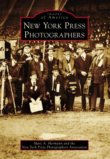 Portada del libro «New York Press Photographers», de Marc A. Hermann, New York Press Photographers Association
