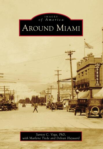 Portada del libro «Around Miami», de Santos C. Vega PhD