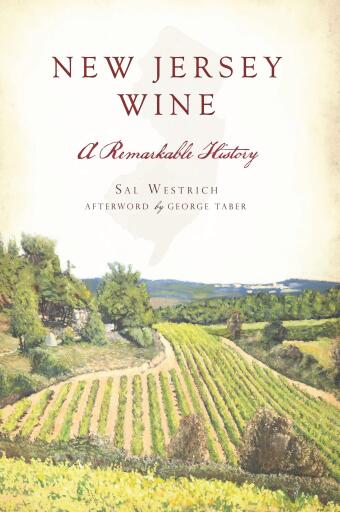 Portada del libro «New Jersey Wine», de Sal Westrich