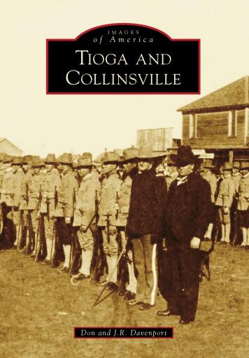 Portada del libro «Tioga and Collinsville», de Don Davenport, J.R. Davenport
