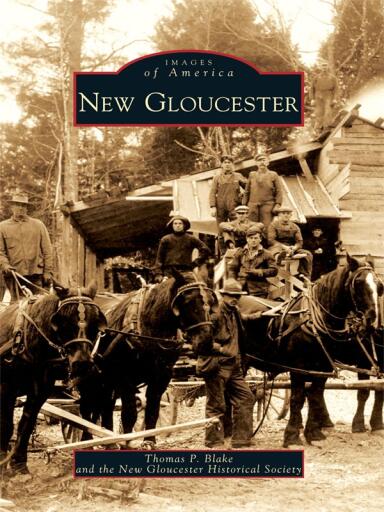 Portada del libro «New Gloucester», de Thomas P. Blake, New Gloucester Historical Society