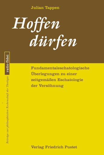Portada del libro «Hoffen dürfen», de Julian Tappen