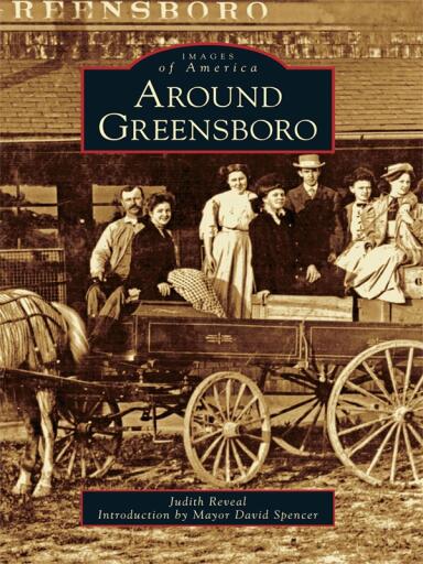 Portada del libro «Around Greensboro», de Judy Reveal