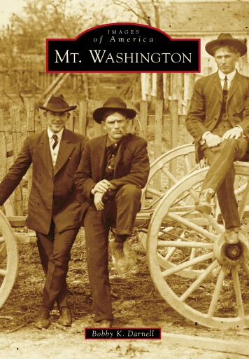 Portada del libro «Mt. Washington», de Bobby K. Darnell