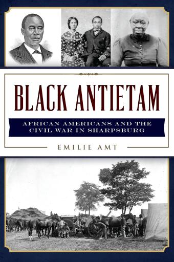 Portada del libro «Black Antietam», de Emilie Amt
