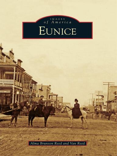 Portada del libro «Eunice», de Alma Brunson Reed, Van Rodney Reed