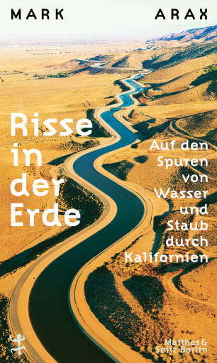 Portada del libro «Risse in der Erde», de Mark Arax