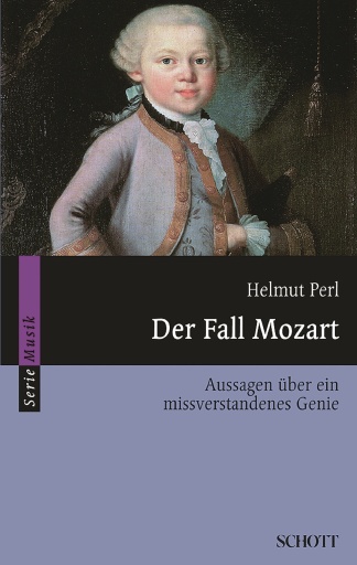 Portada del libro «Der Fall Mozart», de Helmut Perl