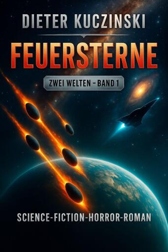 Portada del libro «Feuersterne», de Dieter Kuczinski