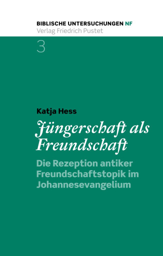 Portada del libro «Jüngerschaft als Freundschaft», de Katja Hess