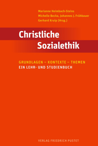 Portada del libro «Christliche Sozialethik»