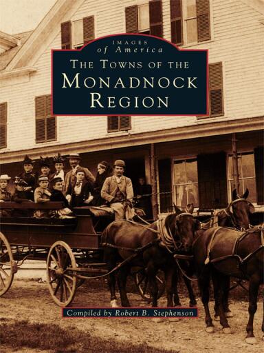 Portada del libro «The Towns of the Monadnock Region»