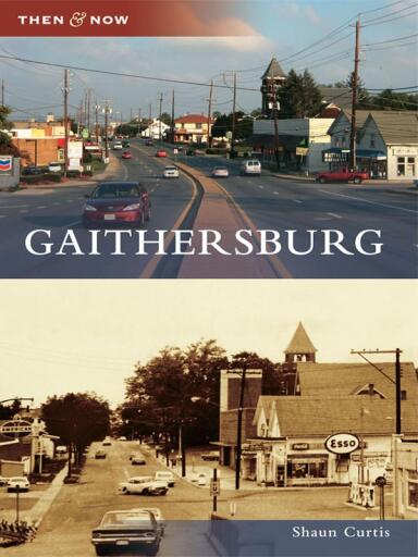 Portada del libro «Gaithersburg», de Shaun Curtis
