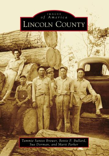 Portada del libro «Lincoln County», de Tammie Santos Brewer, Bettie P. Bullard