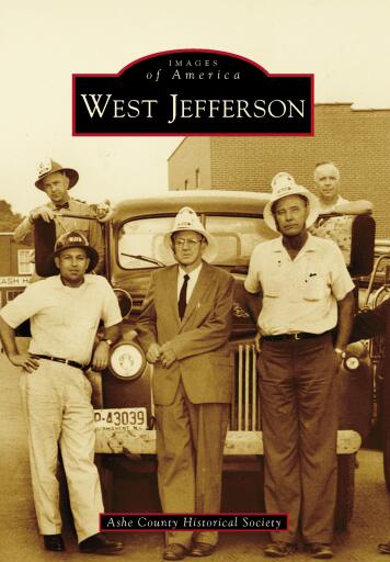 Portada del libro «West Jefferson», de Ashe County Historical Society