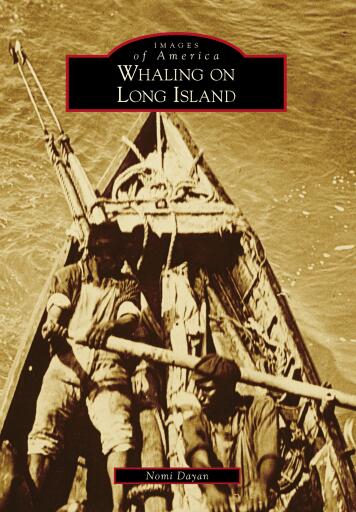 Portada del libro «Whaling on Long Island», de Nomi Dayan
