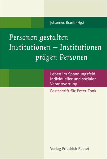 Portada del libro «Personen gestalten Institutionen - Institutionen prägen Personen»